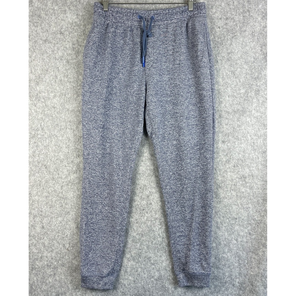 Robert Graham Cosmos Knit Joggers Mens XL Blue Classic Fit Pull On Drawstring